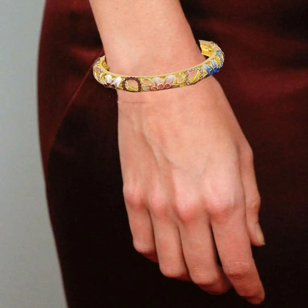 Double Bangle Vintage Cloisonn – Coordinates Bracelet Bewertung und Preis