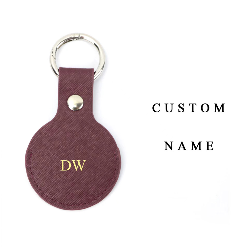 Custom Gold initial letters Fo – Monogram Keychain Leather Bewertung und Preis