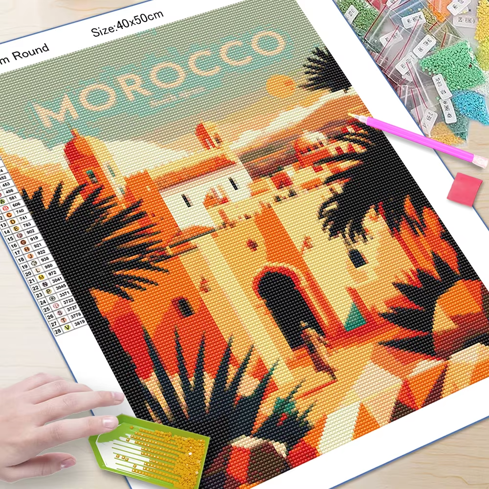 DIY 5D Diamond Mosaic Noveltie – Photo Mosaic Print Bewertung und Preis