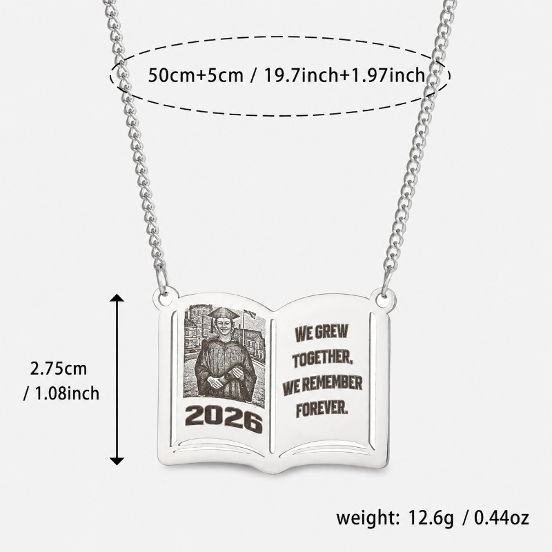 Custom Photo Book Necklace Sta – Custom Photo Book Bewertung und Preis