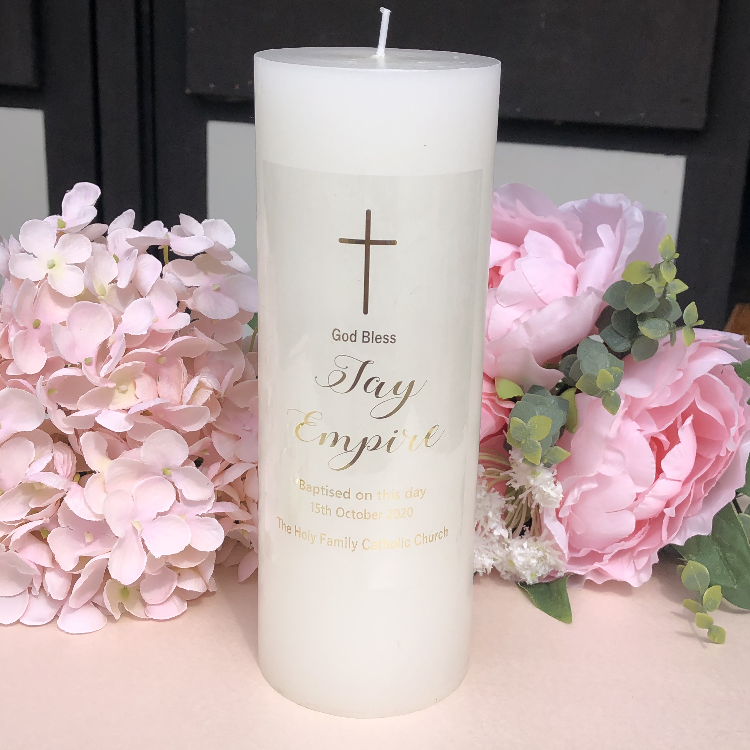 1 Personalised First communion – Personalised Candle Label Bewertung und Preis