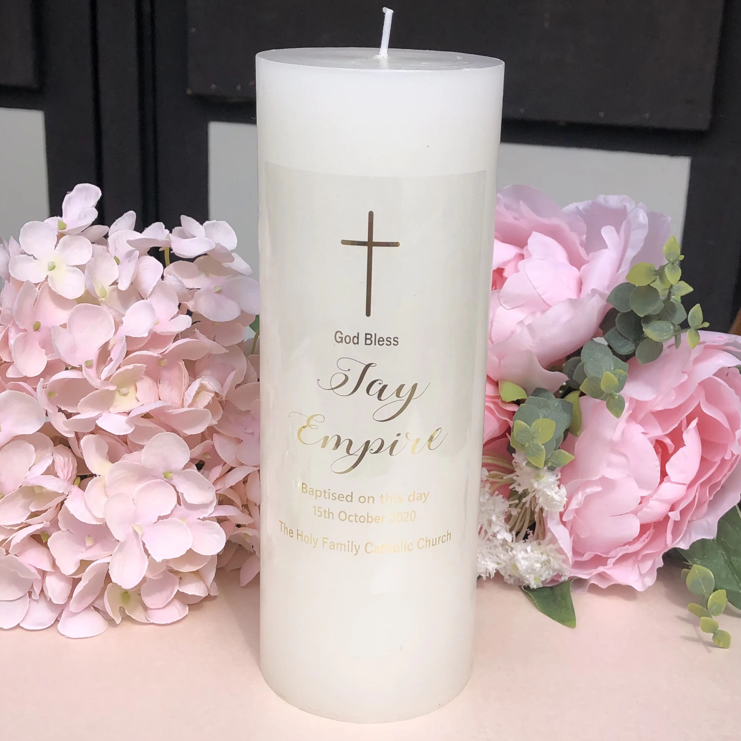 1 Personalised First communion – Personalised Candle Label Bewertung und Preis