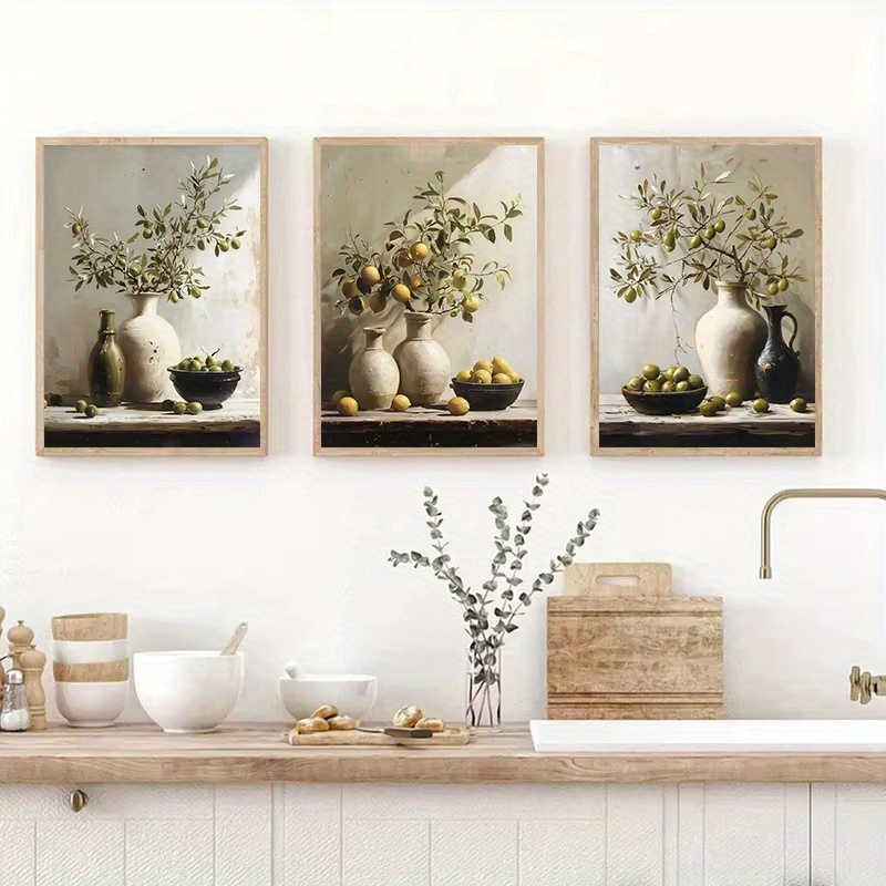 1pc Frameless  Retro Still Lif – Family Tree Print Bewertung und Preis