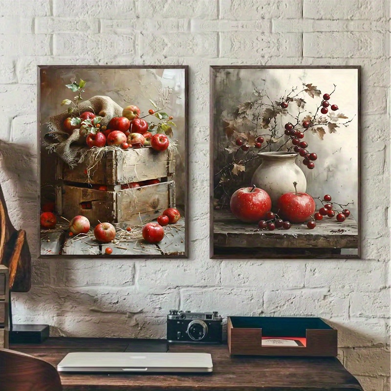 1pc Frameless  Retro Still Lif – Family Tree Print Bewertung und Preis