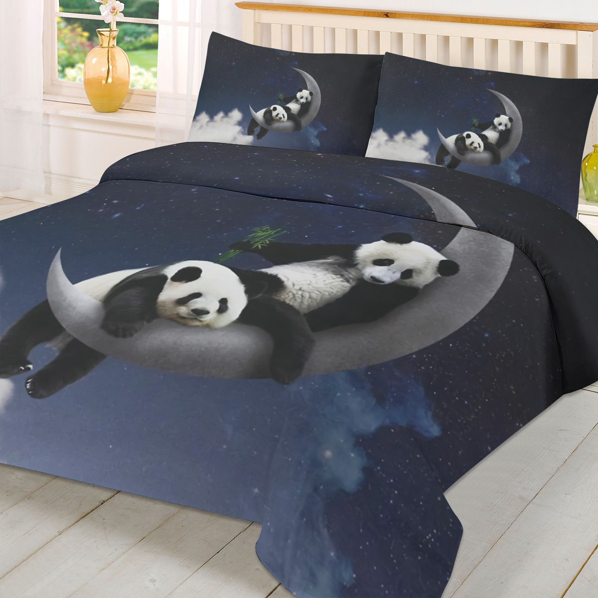 Moon Night Sky Panda Bamboo St – Custom Night Sky Bewertung und Preis