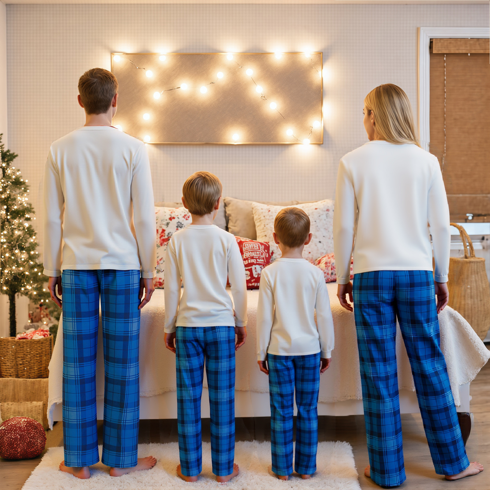 Family Matching Christmas Paja – Family Tree Print Bewertung und Preis