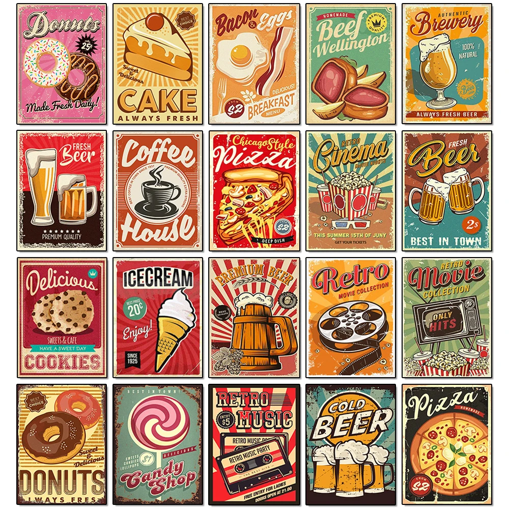 5D Diamond Painting Food Poste – Photo Mosaic Print Bewertung und Preis