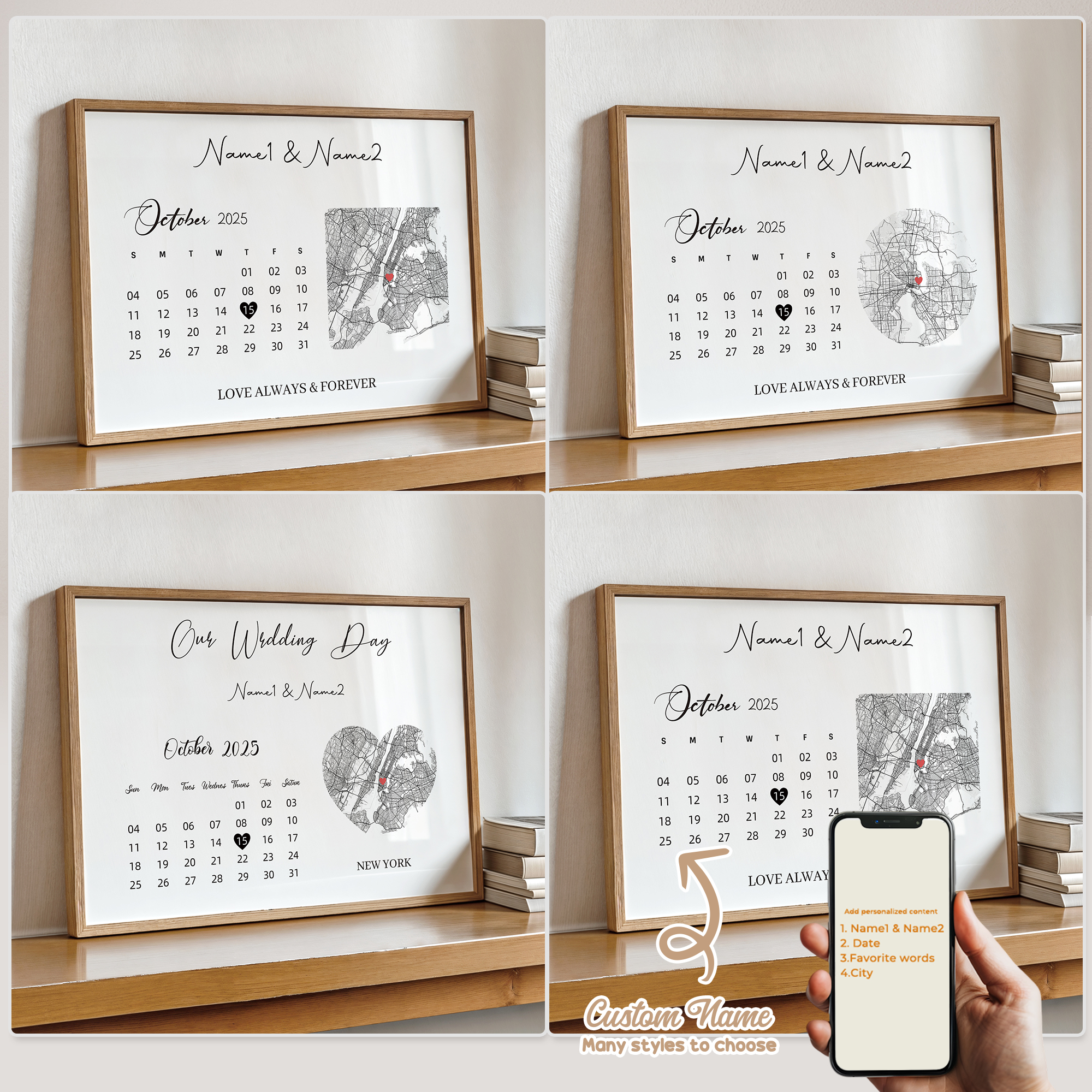 Modern Custom Personalized Cou – Custom Star Map Bewertung und Preis