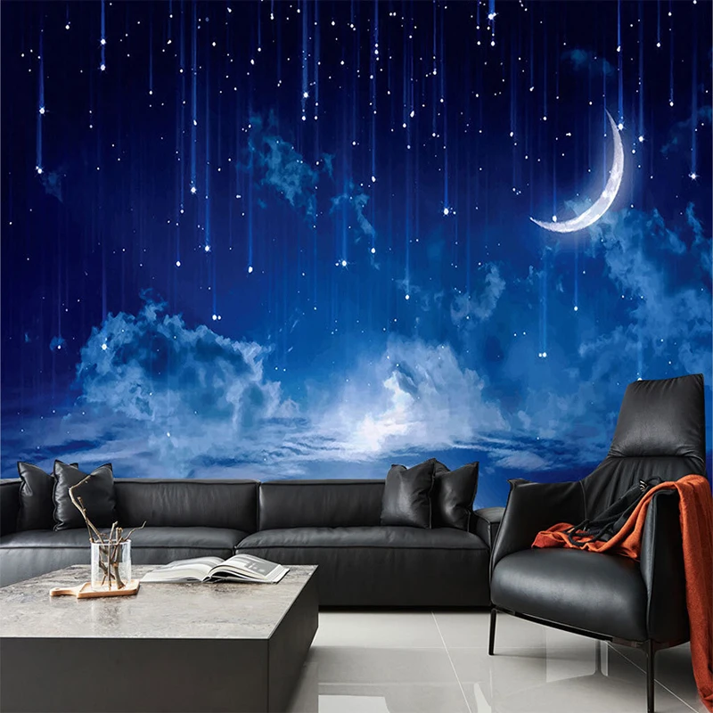 Mural Wallpaper Custom Blue Ni – Custom Night Sky Bewertung und Preis
