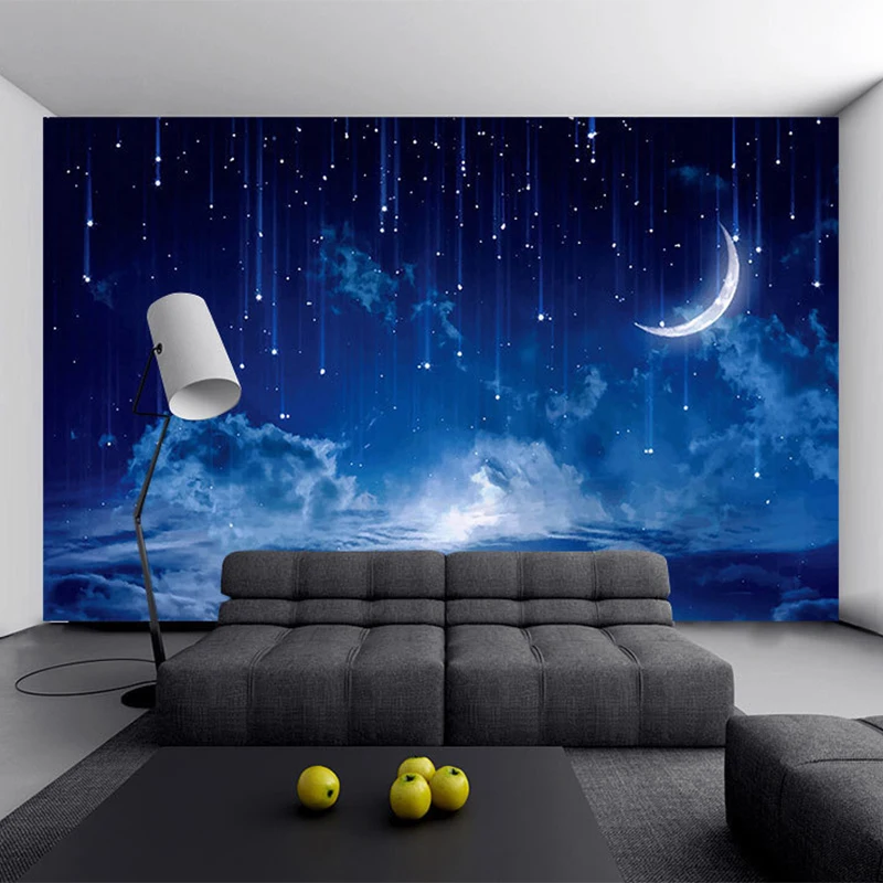 Mural Wallpaper Custom Blue Ni – Custom Night Sky Bewertung und Preis