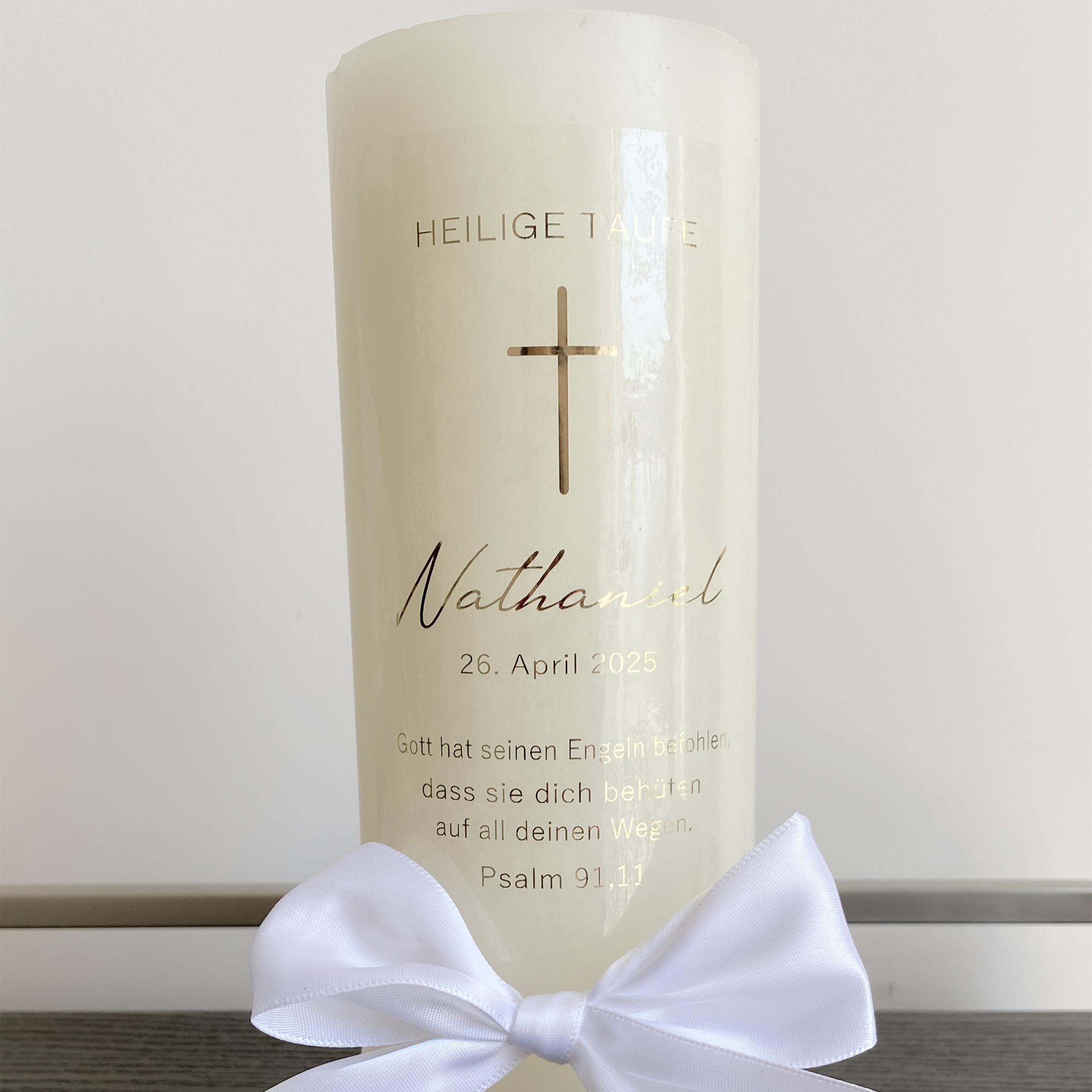 Personalized My Holy Baptism C – Personalised Candle Label Bewertung und Preis