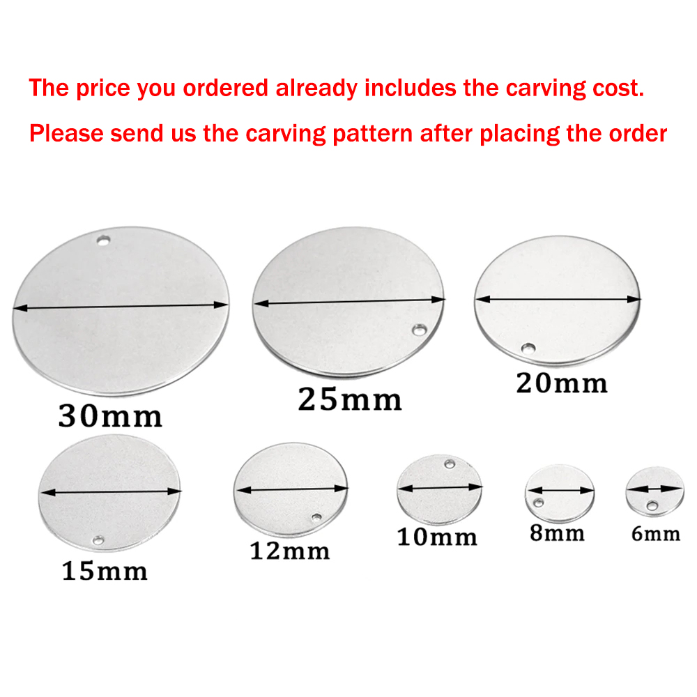 100pcs/lot Custom Laser Engrav – Pet Portrait Custom Bewertung und Preis