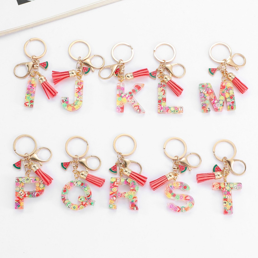 Personalized A-Z Key Ring Buck – Monogram Keychain Leather Bewertung und Preis