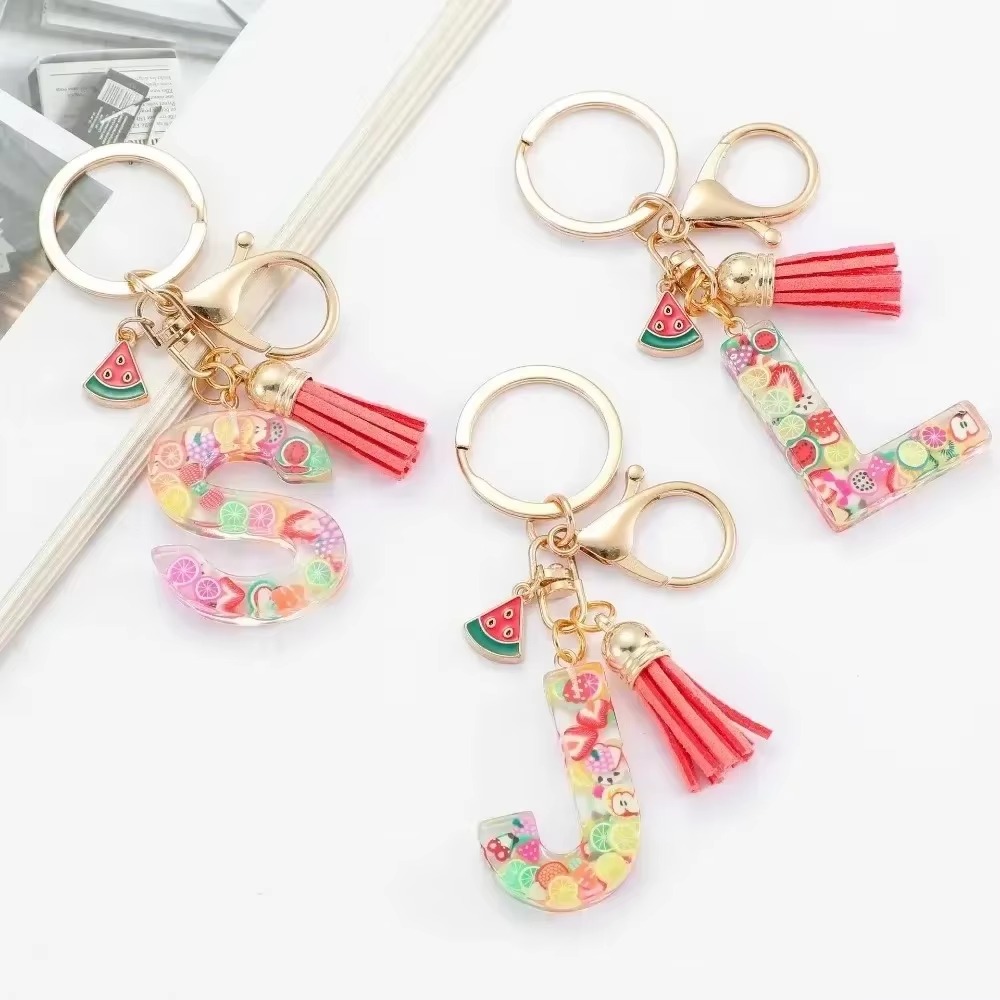 Personalized A-Z Key Ring Buck – Monogram Keychain Leather Bewertung und Preis