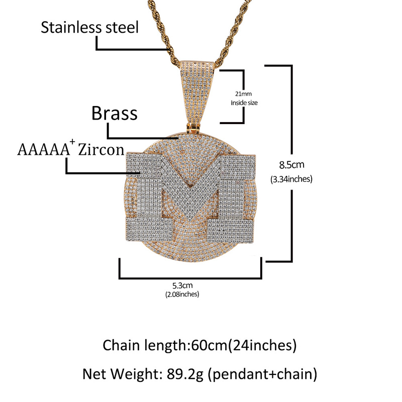 Custom Personality Big Letter  – Name Necklace Custom Bewertung und Preis