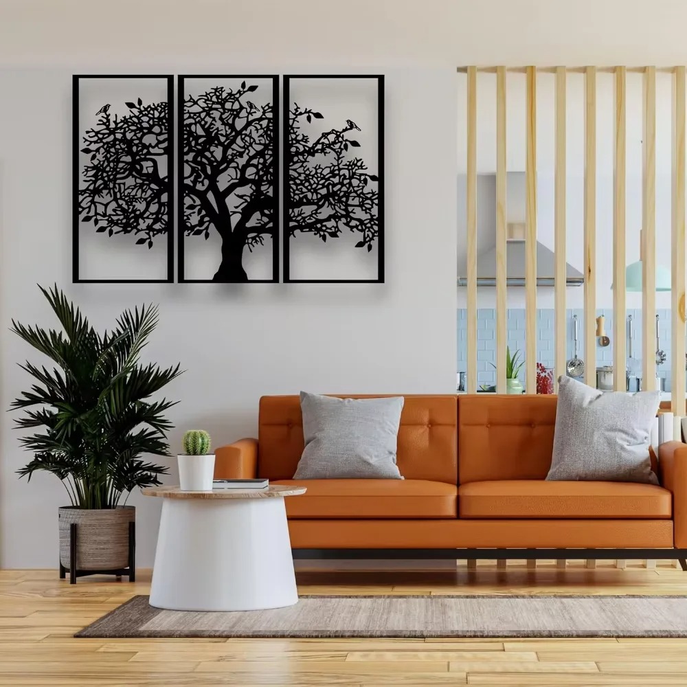 3Pcs Family Tree Metal Wall De – Family Tree Print Bewertung und Preis
