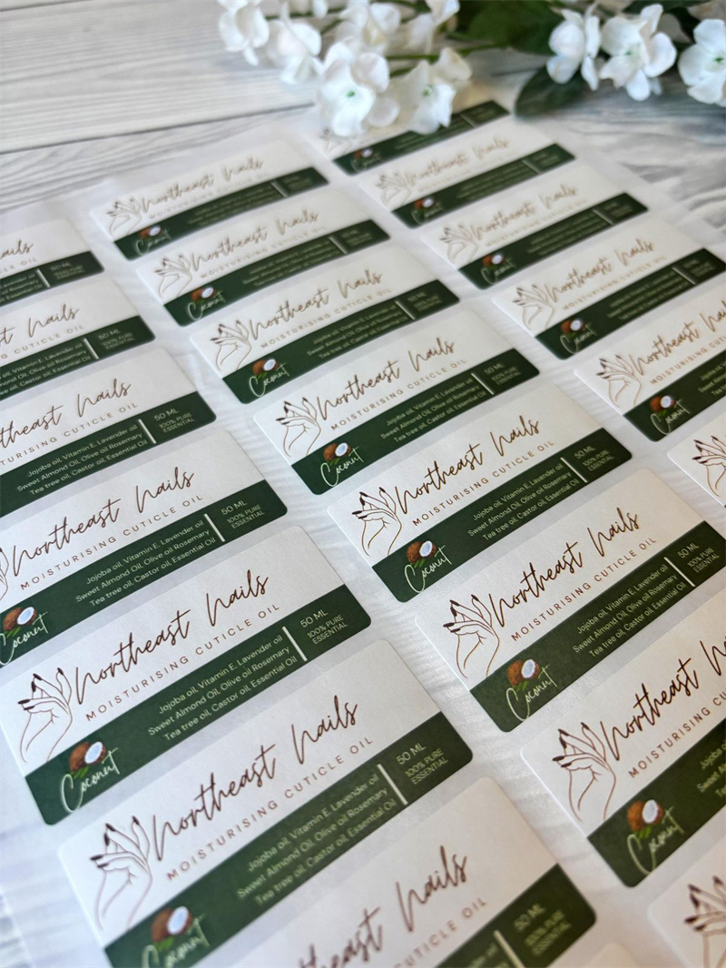 Custom 3D Embossed Gold Foil A – Personalised Candle Label Bewertung und Preis