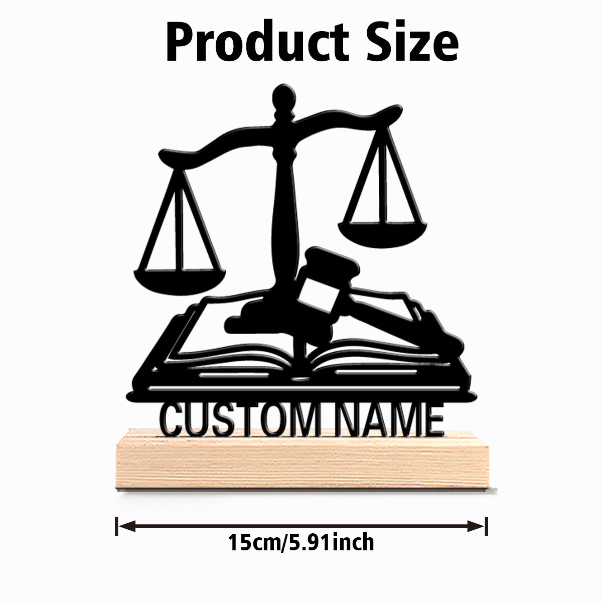 1pc Fun Personalized Custom Ba – Engraved Wood Frame Bewertung und Preis