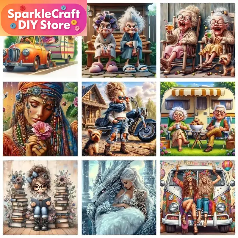 1pc frameless   Full Square Di – Photo Mosaic Print Bewertung und Preis