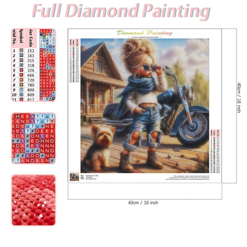 1pc frameless   Full Square Di – Photo Mosaic Print Bewertung und Preis