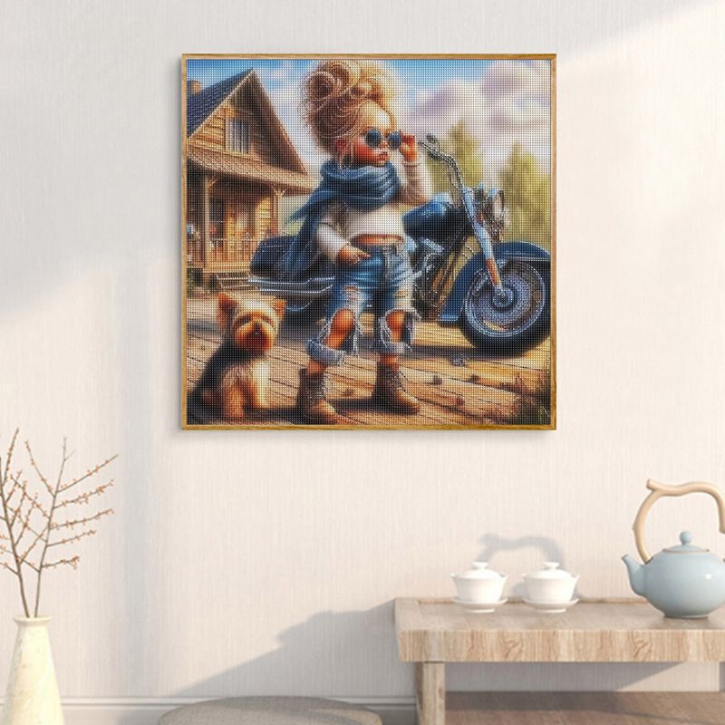 1pc frameless   Full Square Di – Photo Mosaic Print Bewertung und Preis