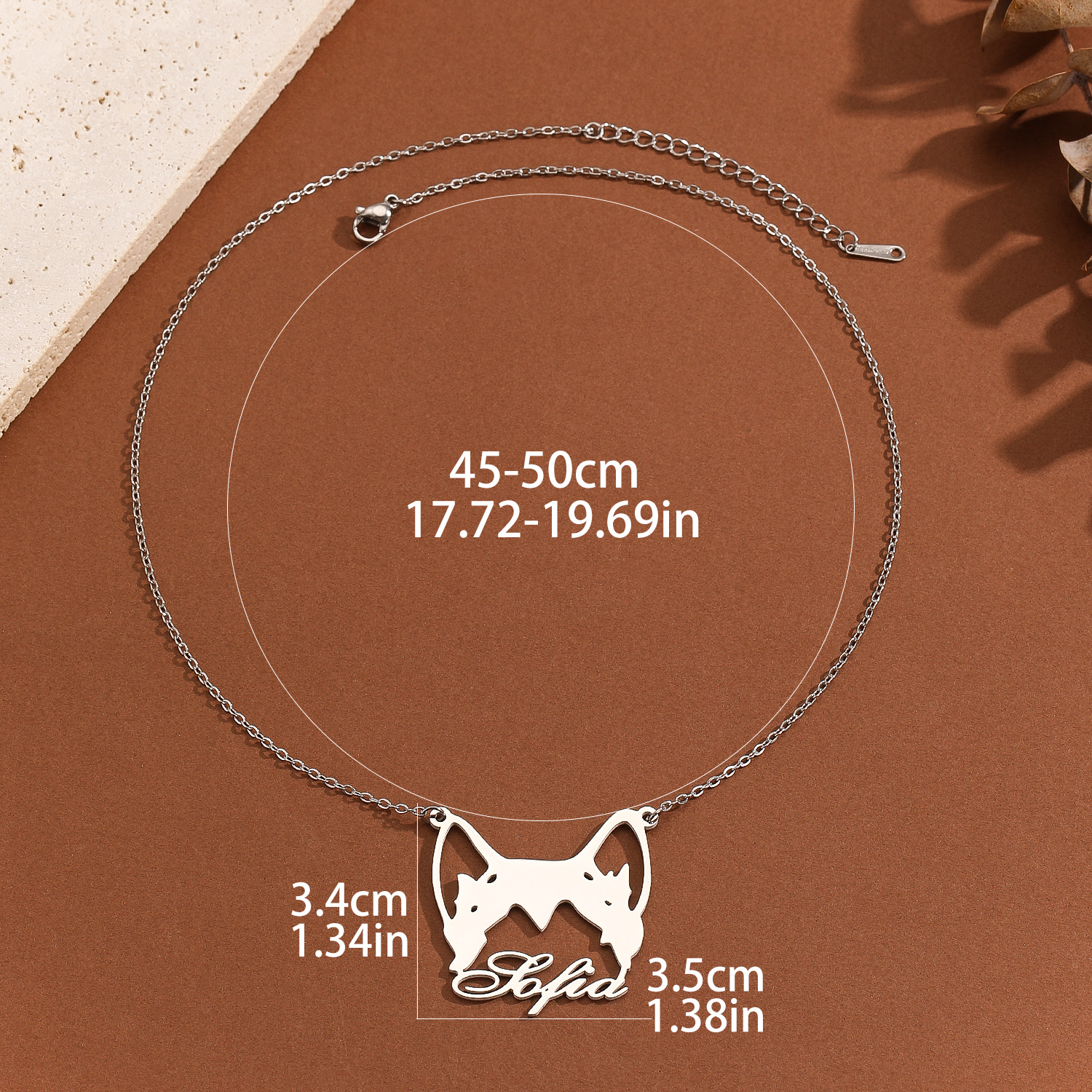 Custom Alaska Malamute Name Ne – Name Necklace Custom Bewertung und Preis
