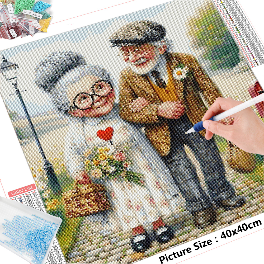 Frameless, Diamond Embroidery  – Photo Mosaic Print Bewertung und Preis