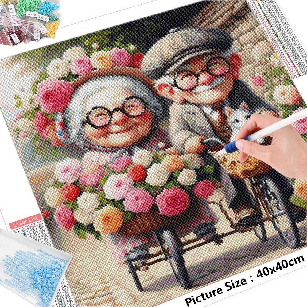 Frameless, Diamond Embroidery  – Photo Mosaic Print Bewertung und Preis