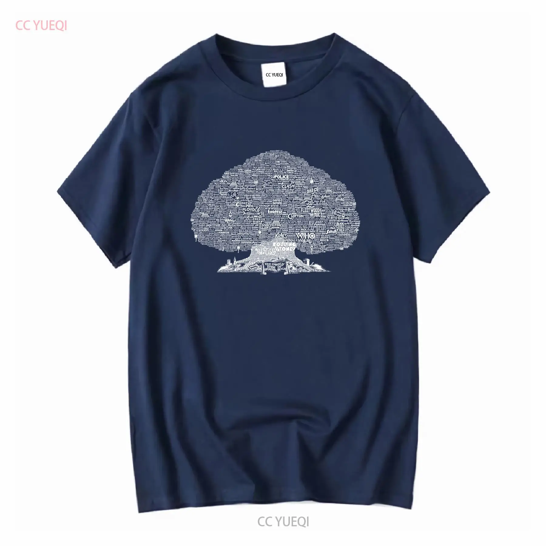 Family Tree Of British Rock T  – Family Tree Print Bewertung und Preis