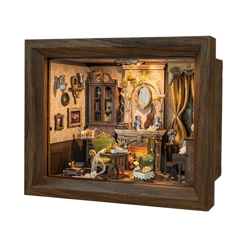 DIY Wooden Miniature Model Kit – Engraved Wood Frame Bewertung und Preis