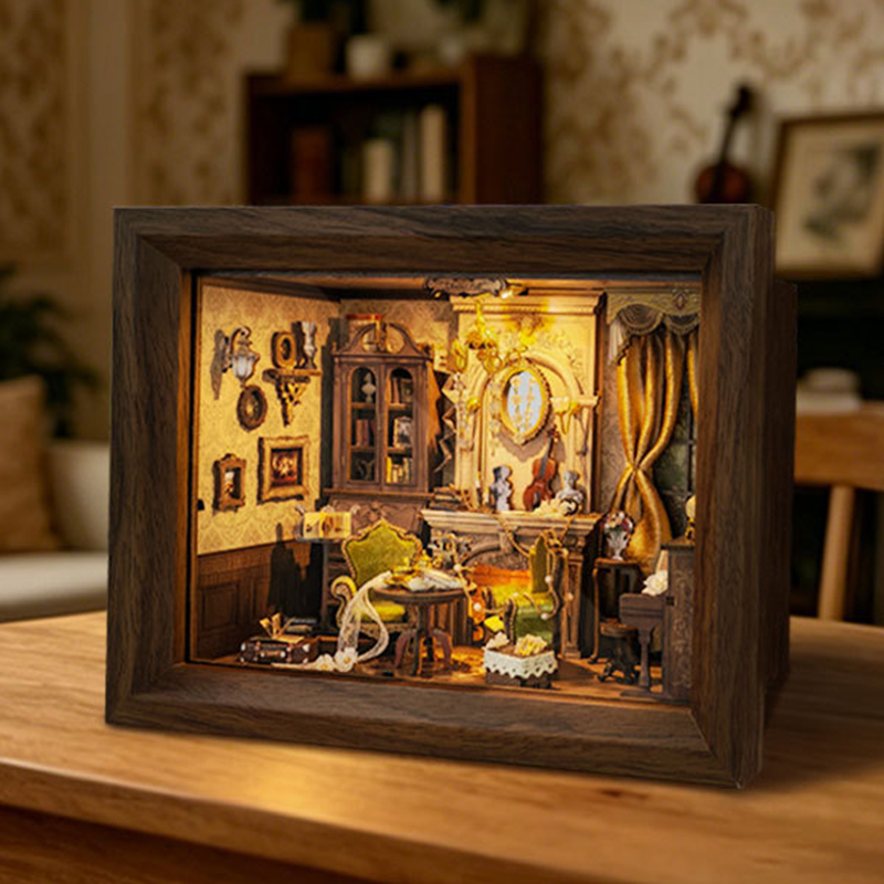 DIY Wooden Miniature Model Kit – Engraved Wood Frame Bewertung und Preis