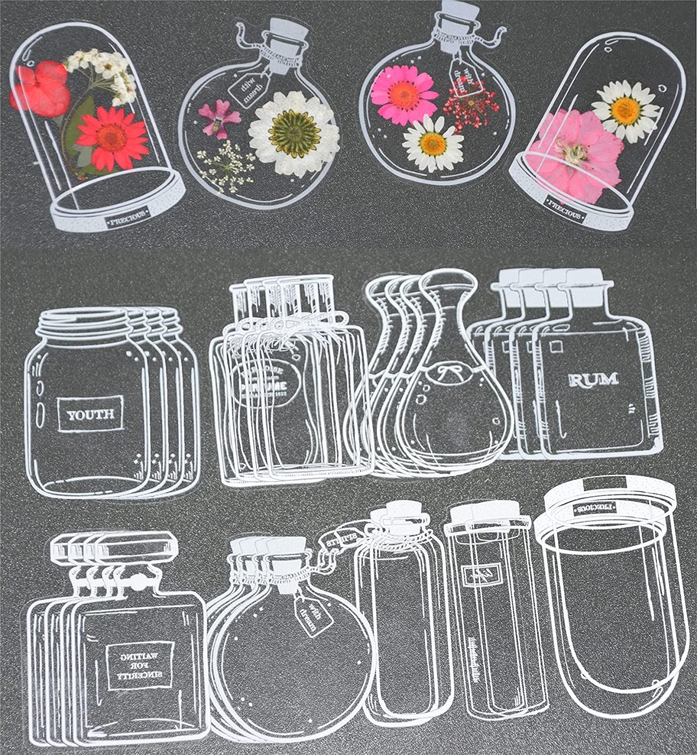 30Pcs Transparent Dried Flower – Dried Flower Bookmark Bewertung und Preis