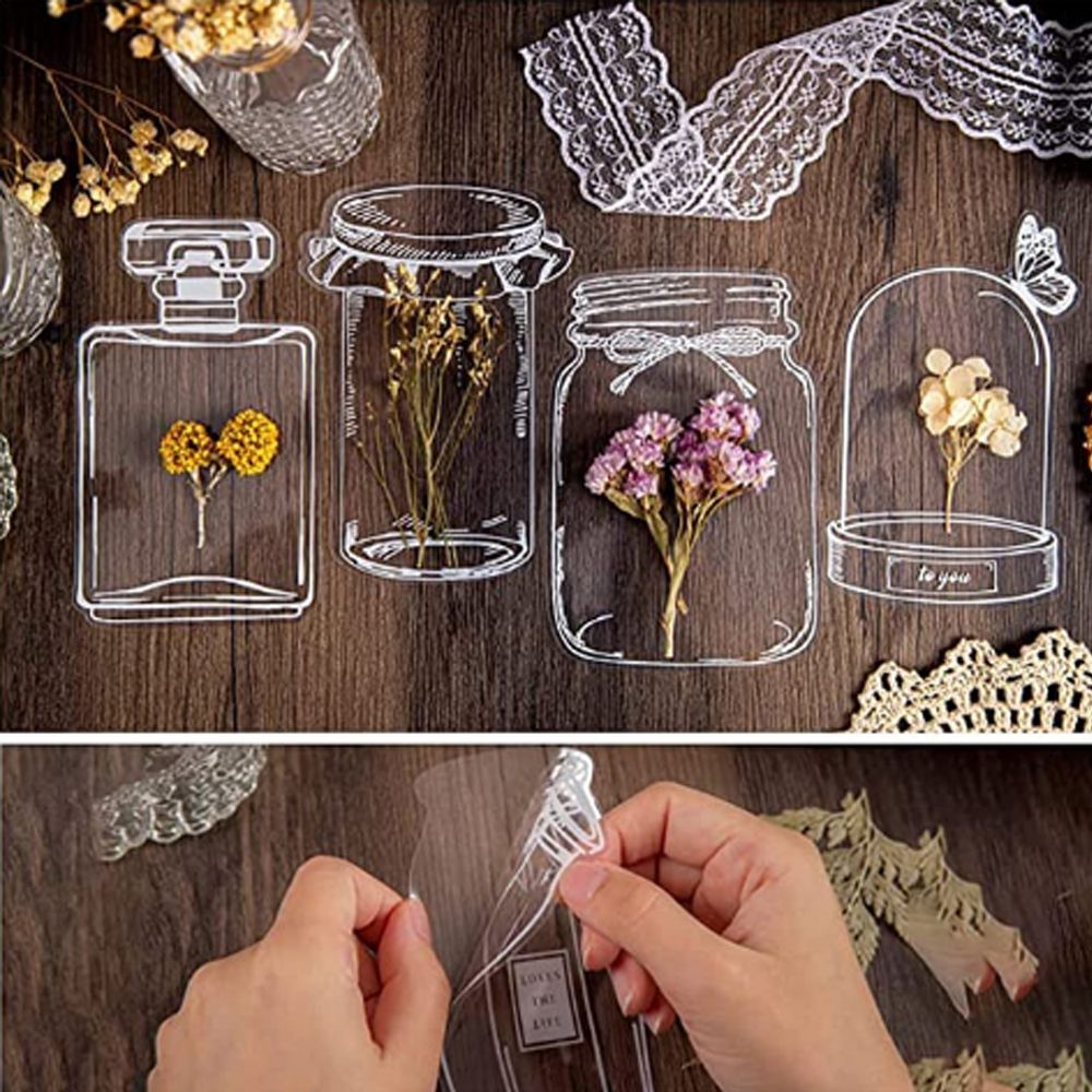 30Pcs Transparent Dried Flower – Dried Flower Bookmark Bewertung und Preis