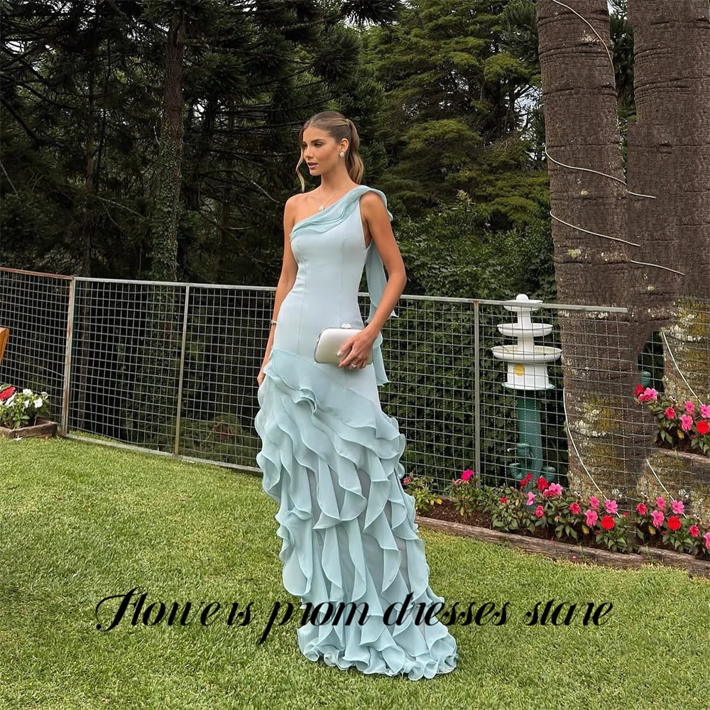 Flowers Sky Blue Party Dress L – Custom Night Sky Bewertung und Preis